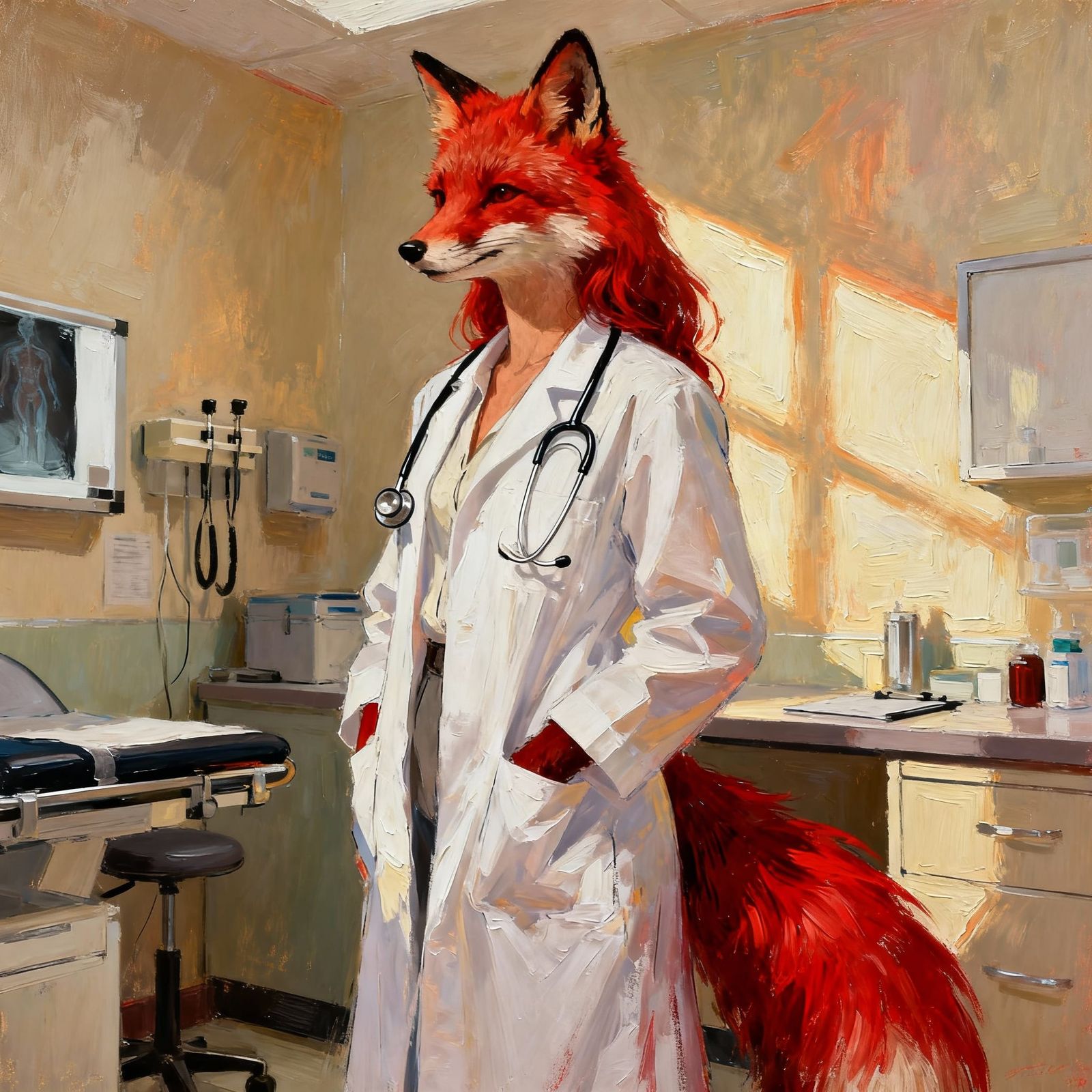 Fox-Woman Physician
