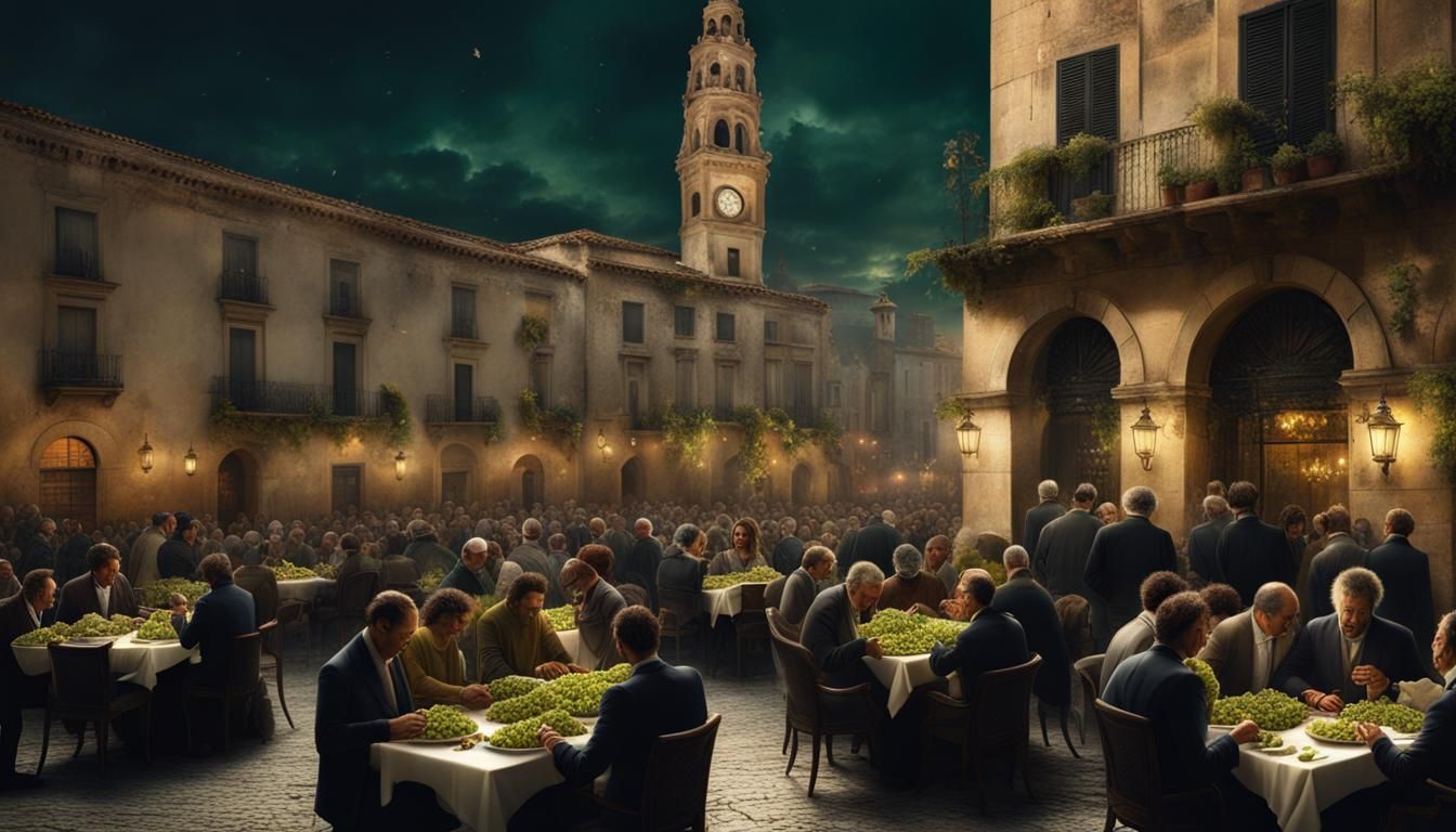 New Year's Eve Grape Celebration in Spain