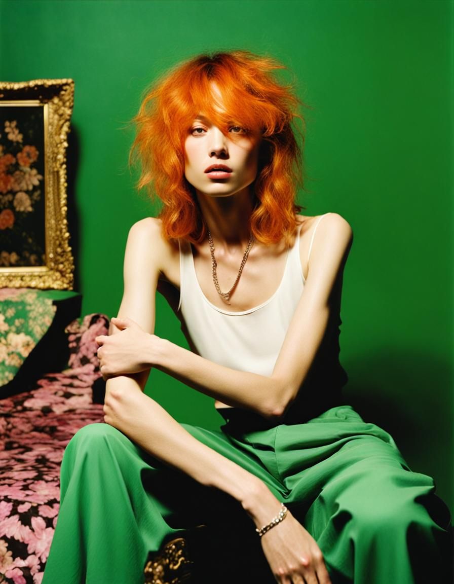 Fashion Portrait of Original Character