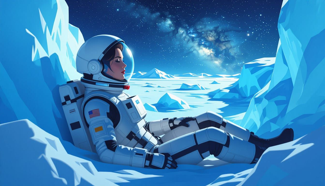 Serene Spacewalk in the Kuiper Belt