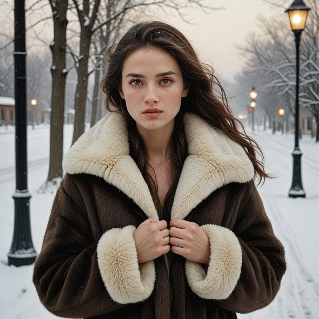 Winter Beauty in Realistic Detail