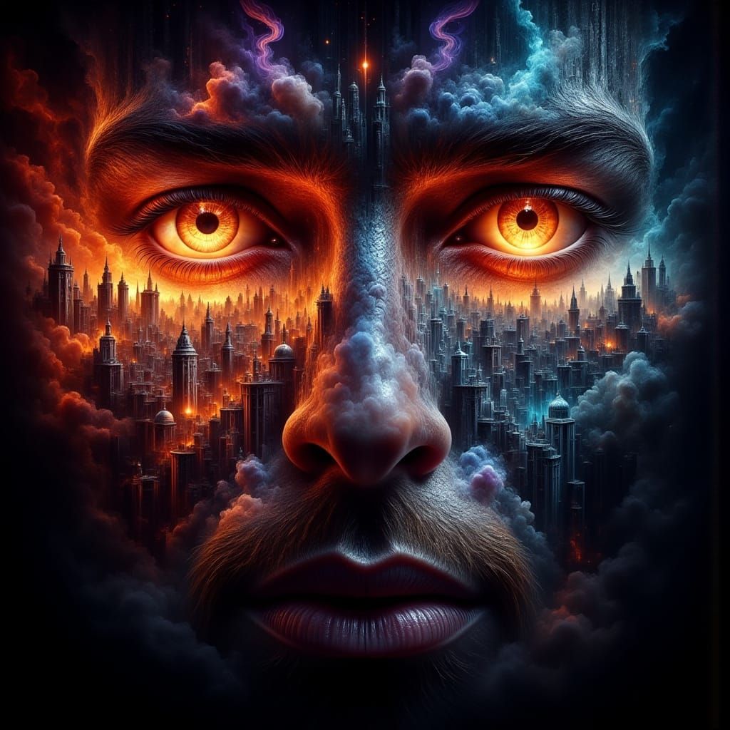 Ancient City Burns in Sorcerer's Eyes