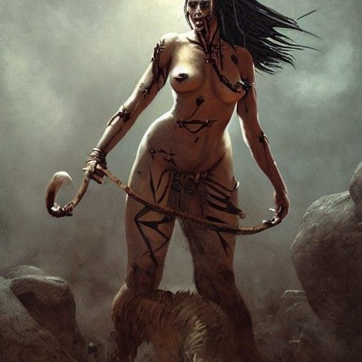 Primal Shamaness Invokes Ancestral Spirits