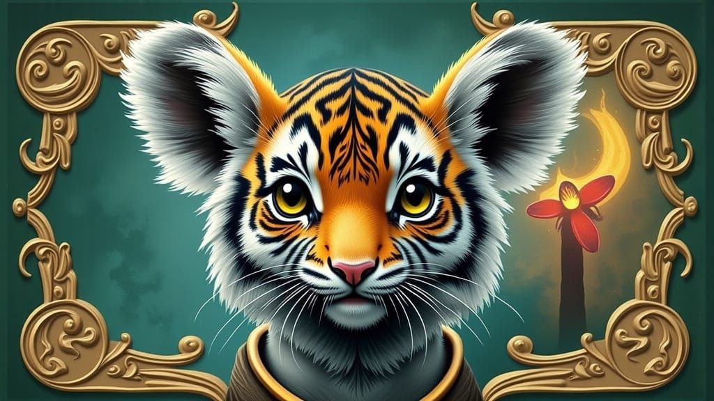 Unique AI Model: Green Flux Visual Style