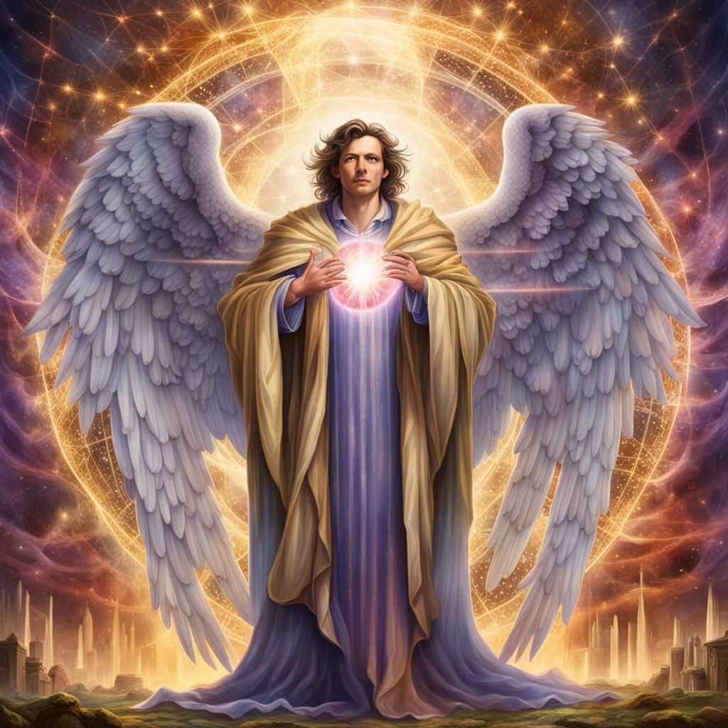 Archangel Metatron Illustration
