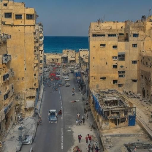 Colorful Landscape Evokes Happiness