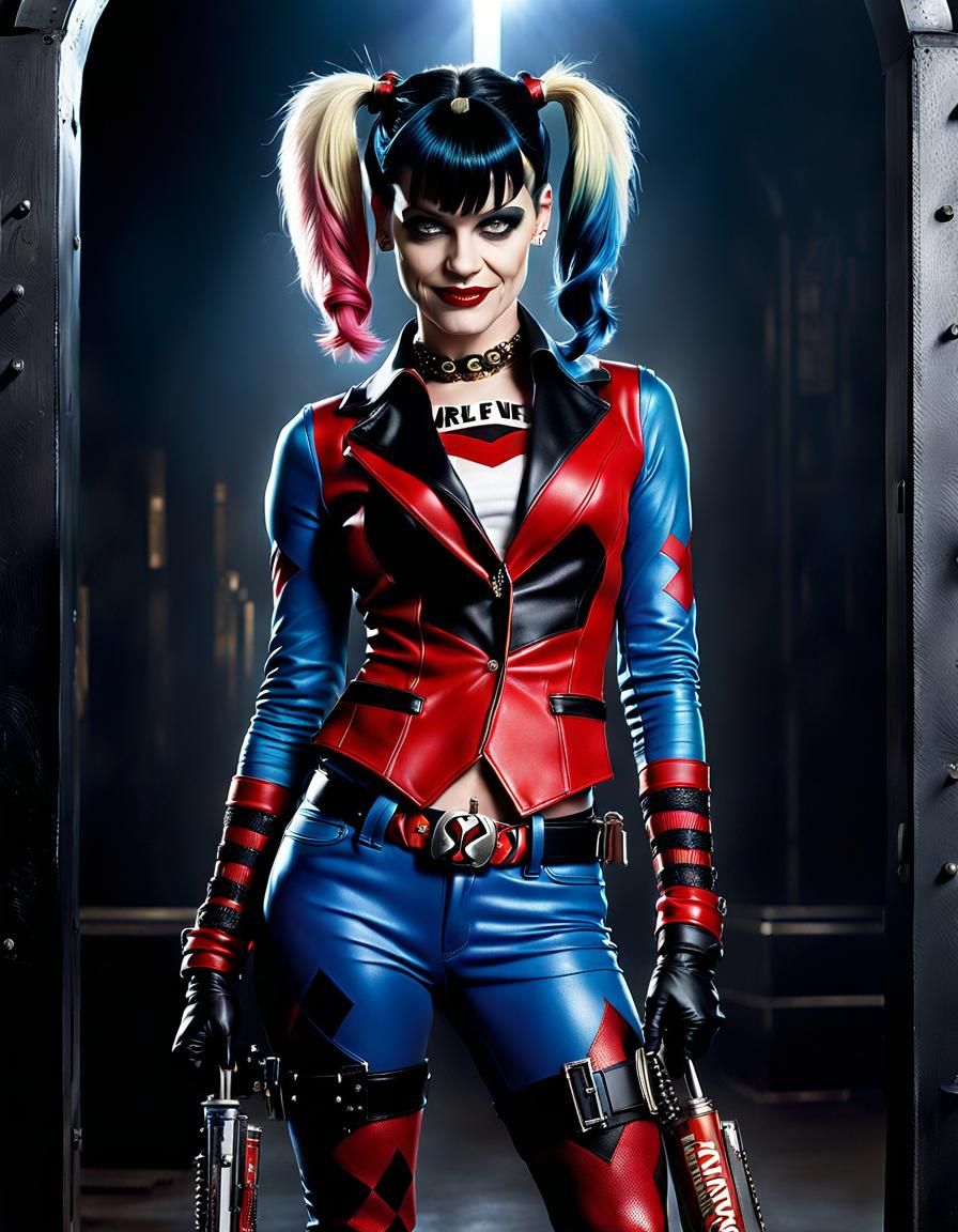 Pauley Perrette as Abby Sciuto as Harley Quinn