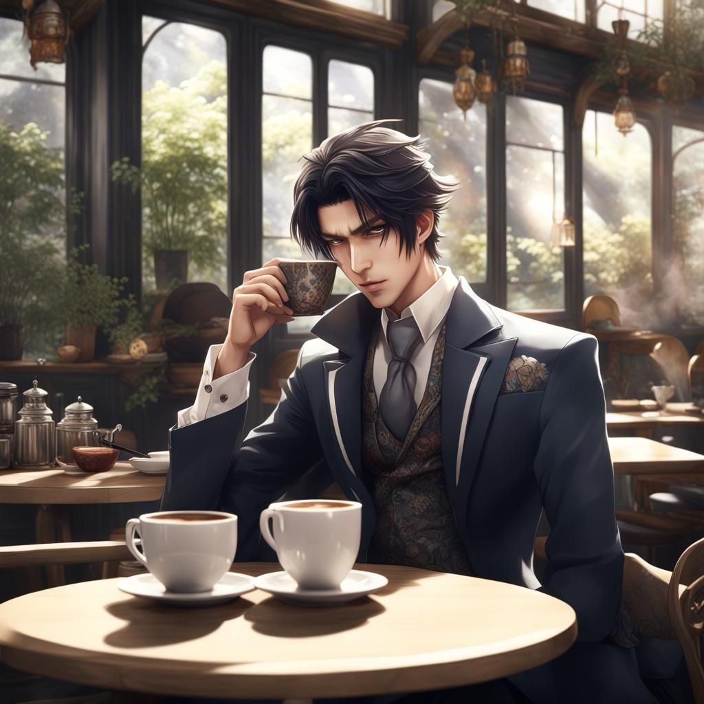 Dark Haired Bishounen