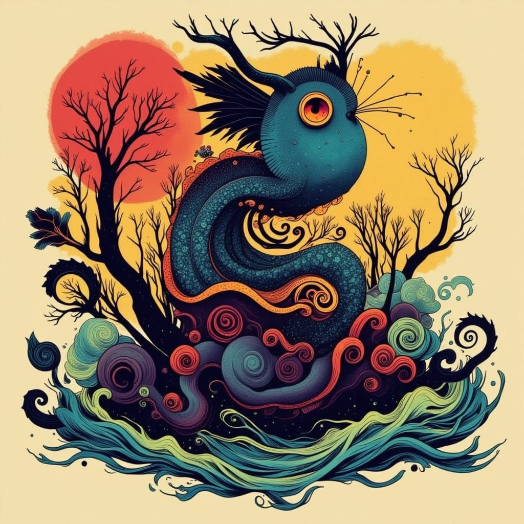 <lora:CICADA SONG:1.0> <lora:Death Before Decaf:1.0>