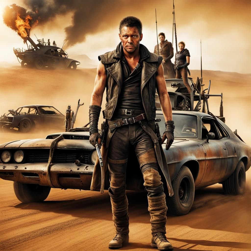 Post-Apocalyptic Wasteland Inspired by Mad Max
