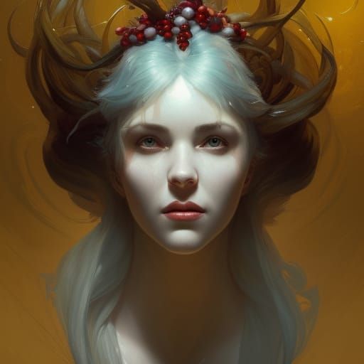 Ghost of Christmas Past: Hyperdetailed Portrait
