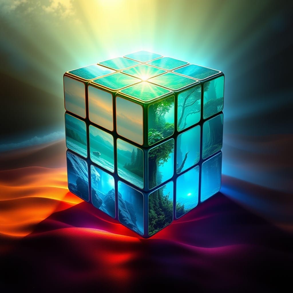 Spiraling Lightbox of Wonders