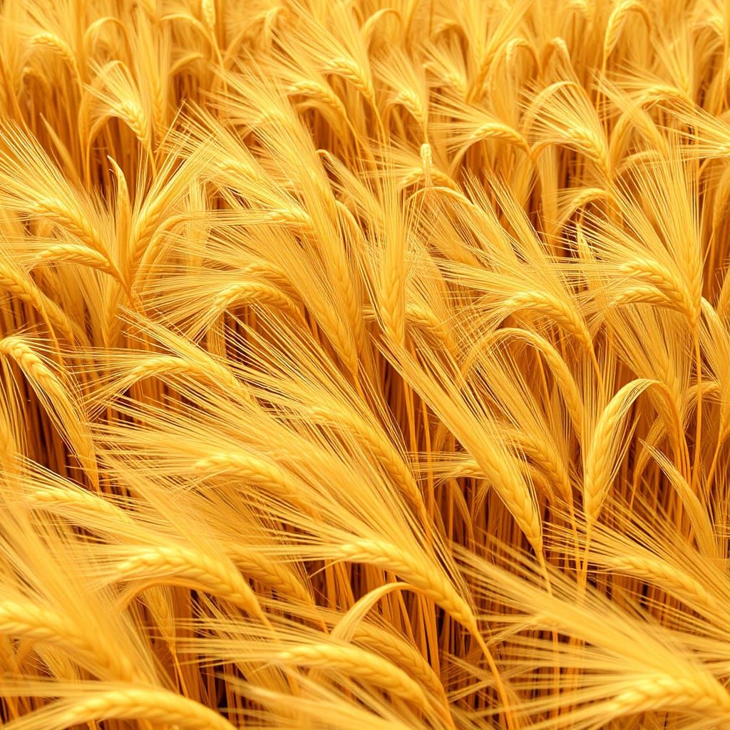 Amber Waves of Grain Flowing in a Gentle Breeze