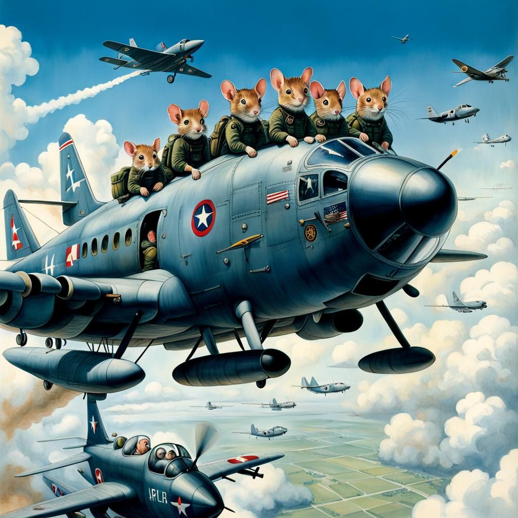 If mice were in the air force