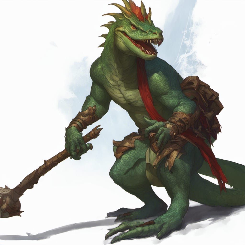 Fantasy Lizardman