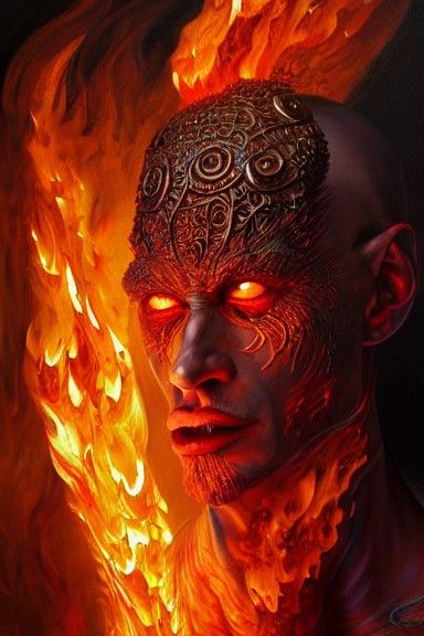 Malevolent Fire God