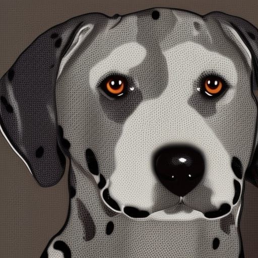 Hyperdetailed Dalmatian Portrait in Unreal Engine 5