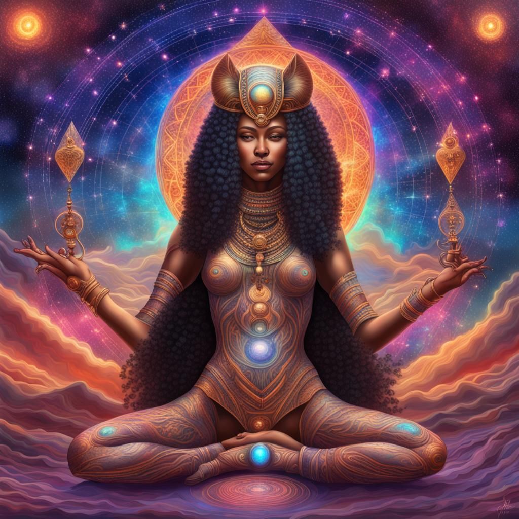 Ishtar, Bast, Sekhmet: Holographic Astral Goddesses