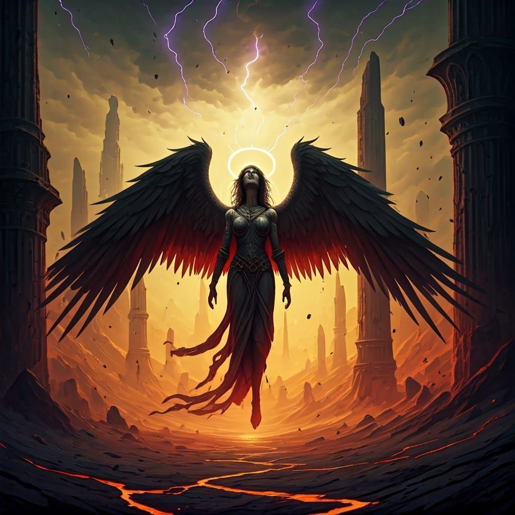 Forsaken Angel in Cataclysmic Vortex