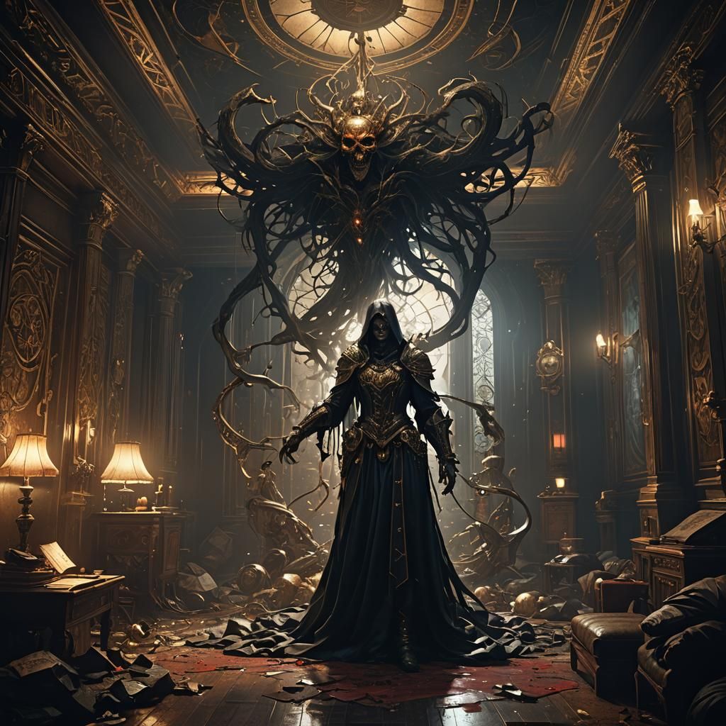 Nightmares Unleashed: Dark Fantasy Concept Art