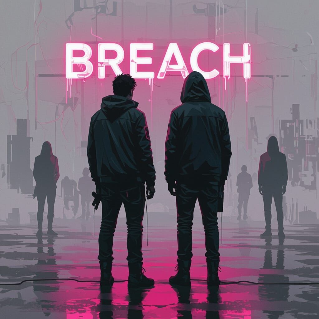 Twenty One Pilots: Moody Cinematic Scene with Neon Highlight...