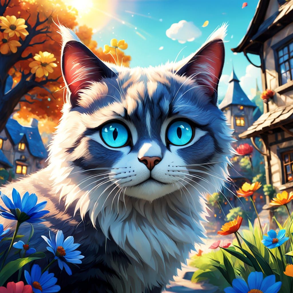 Sylvia's Pawsville Adventure: Whimsical 3D Animation