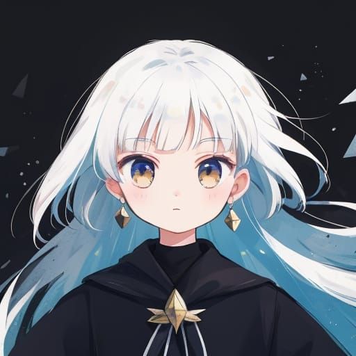 Ethereal Goddess in White