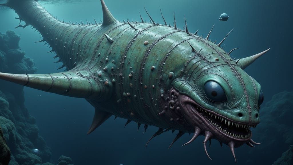 Submarine Discovers Alien Sea Creatures on Exoplanet