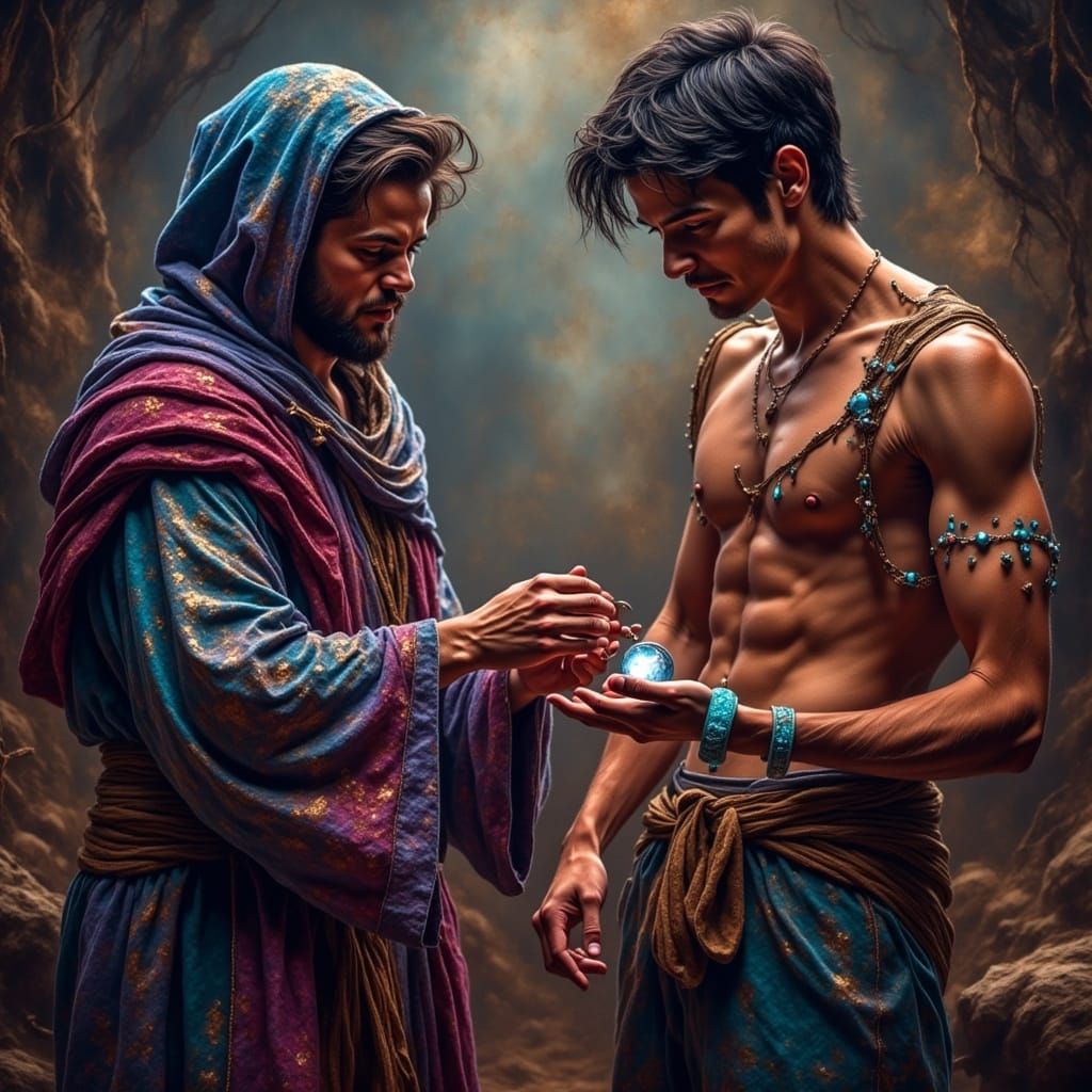 Mage Master Gifts Apprentice Magical Ring