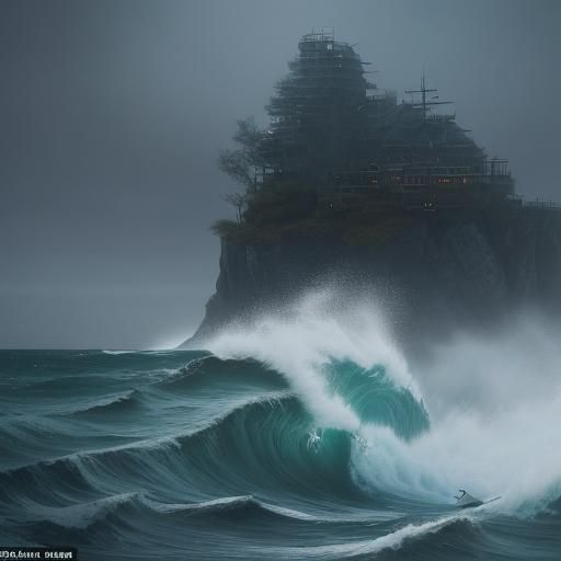 Night Symphony: Woman Listening to Nature's Orchestra