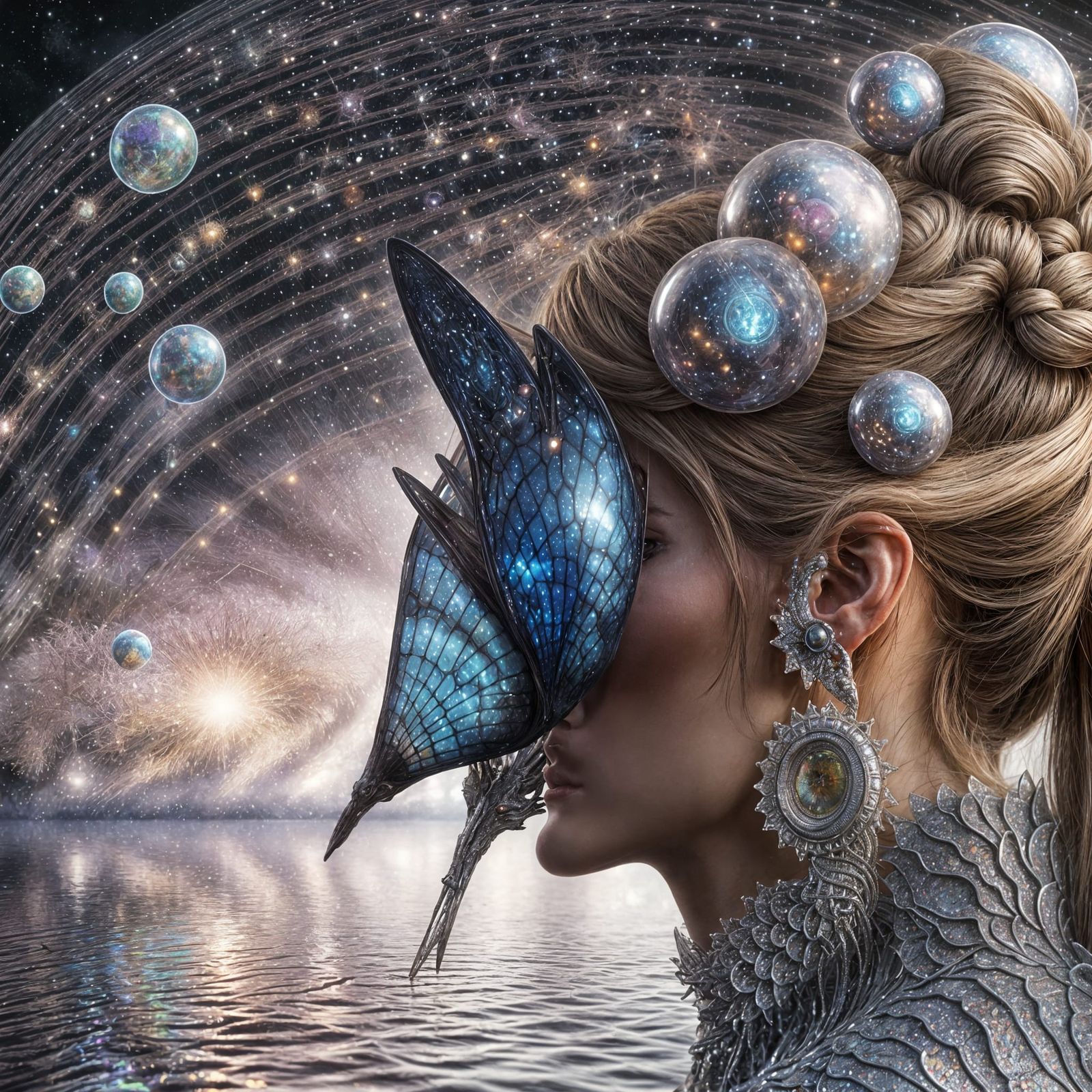 Magical Alien Creatures in Surreal Biologic Art