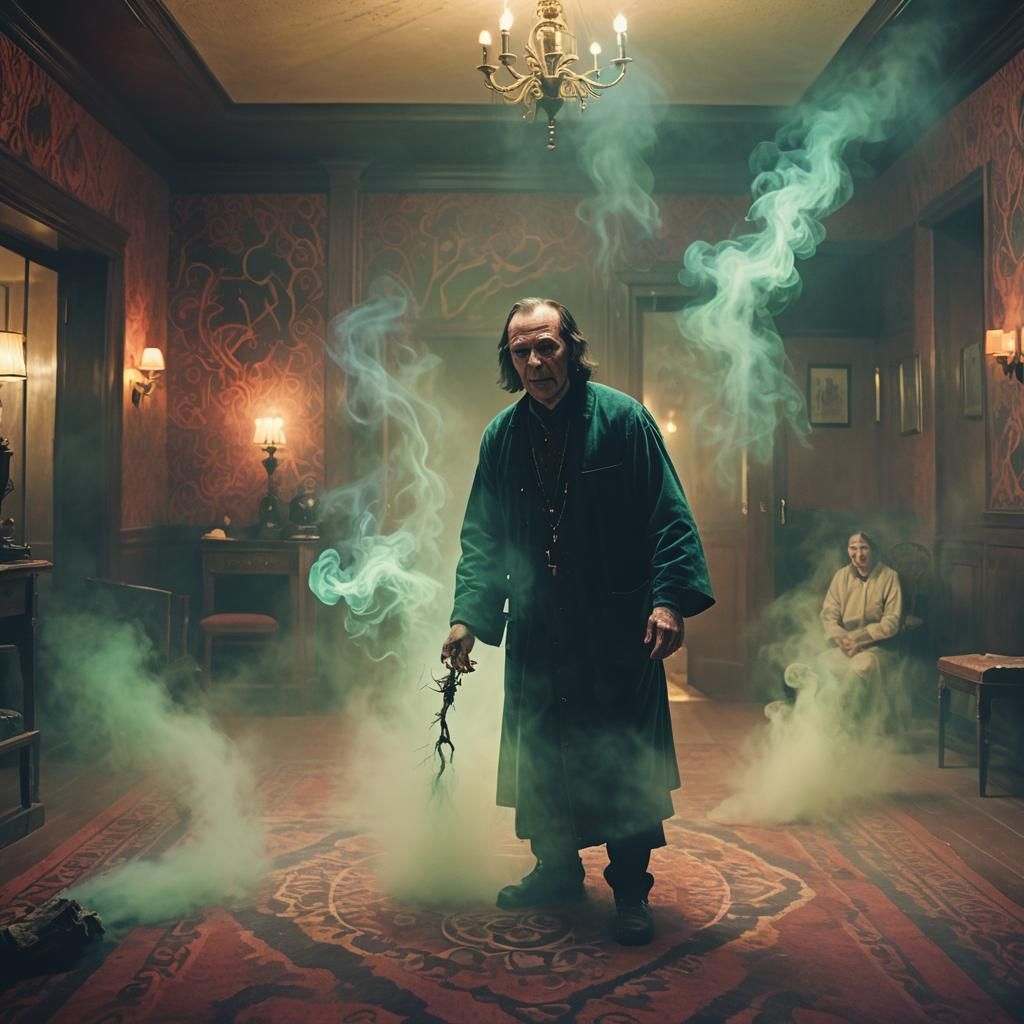 Mystical Shaman Cleansing in The Shining, Cinematic Art