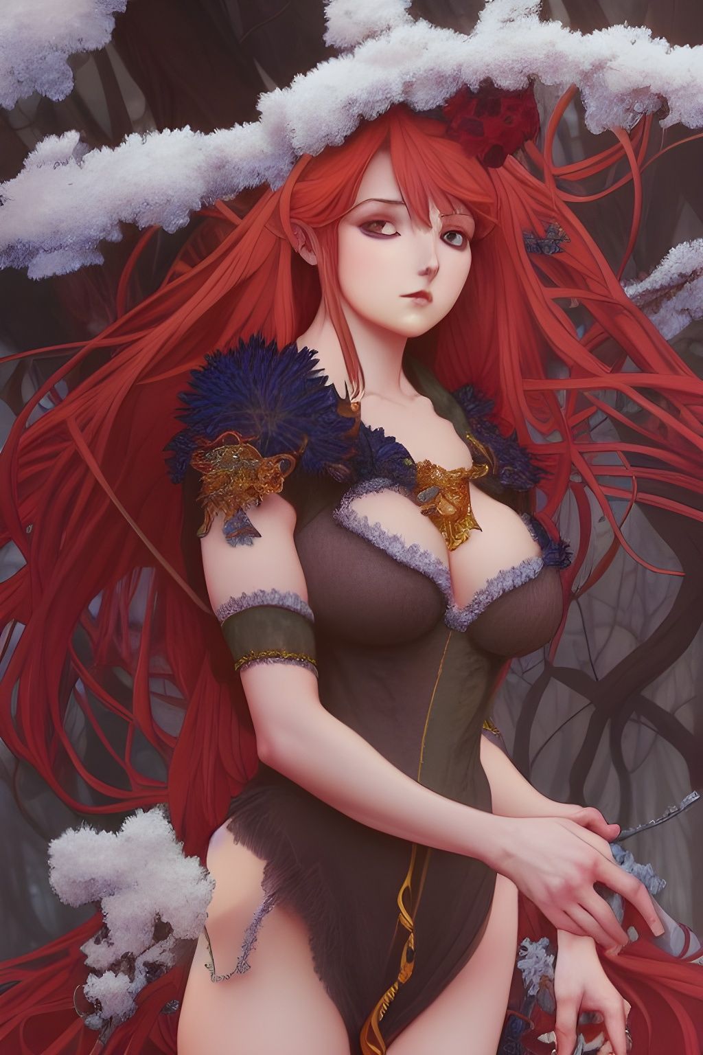 Irene Belserion Anime Key Visual in Magical Forest