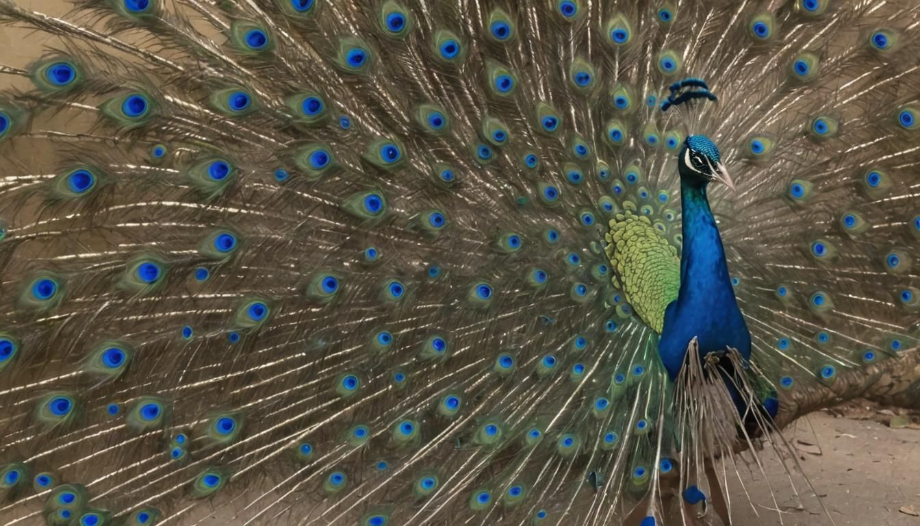 NBC Peacock Logo Reimagined as Digital Art