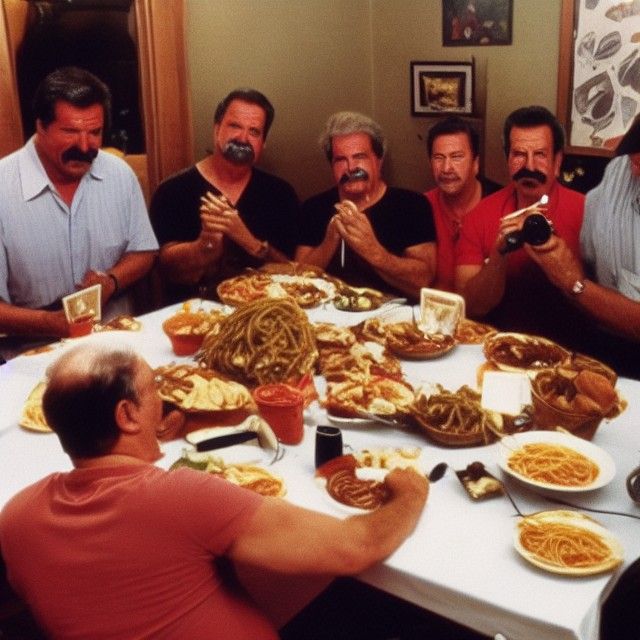 Magnum PI's Spaghetti Dinner Video