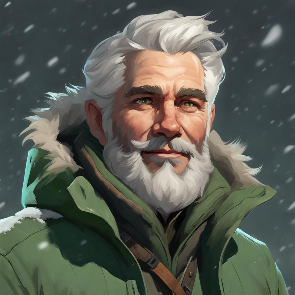 Explorer Portrait in Hyperdetailed Digital Art Style