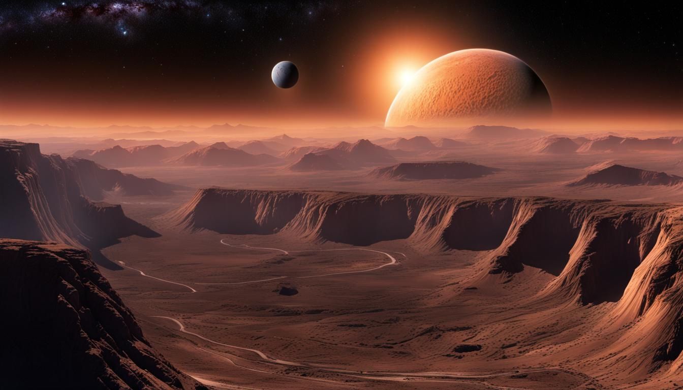 Earth Hit by Asteroid from Space