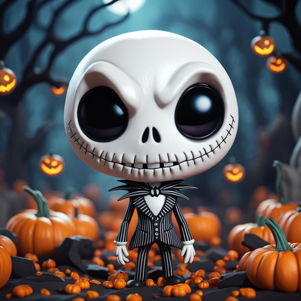 Looks like Jack's ready for Halloween.