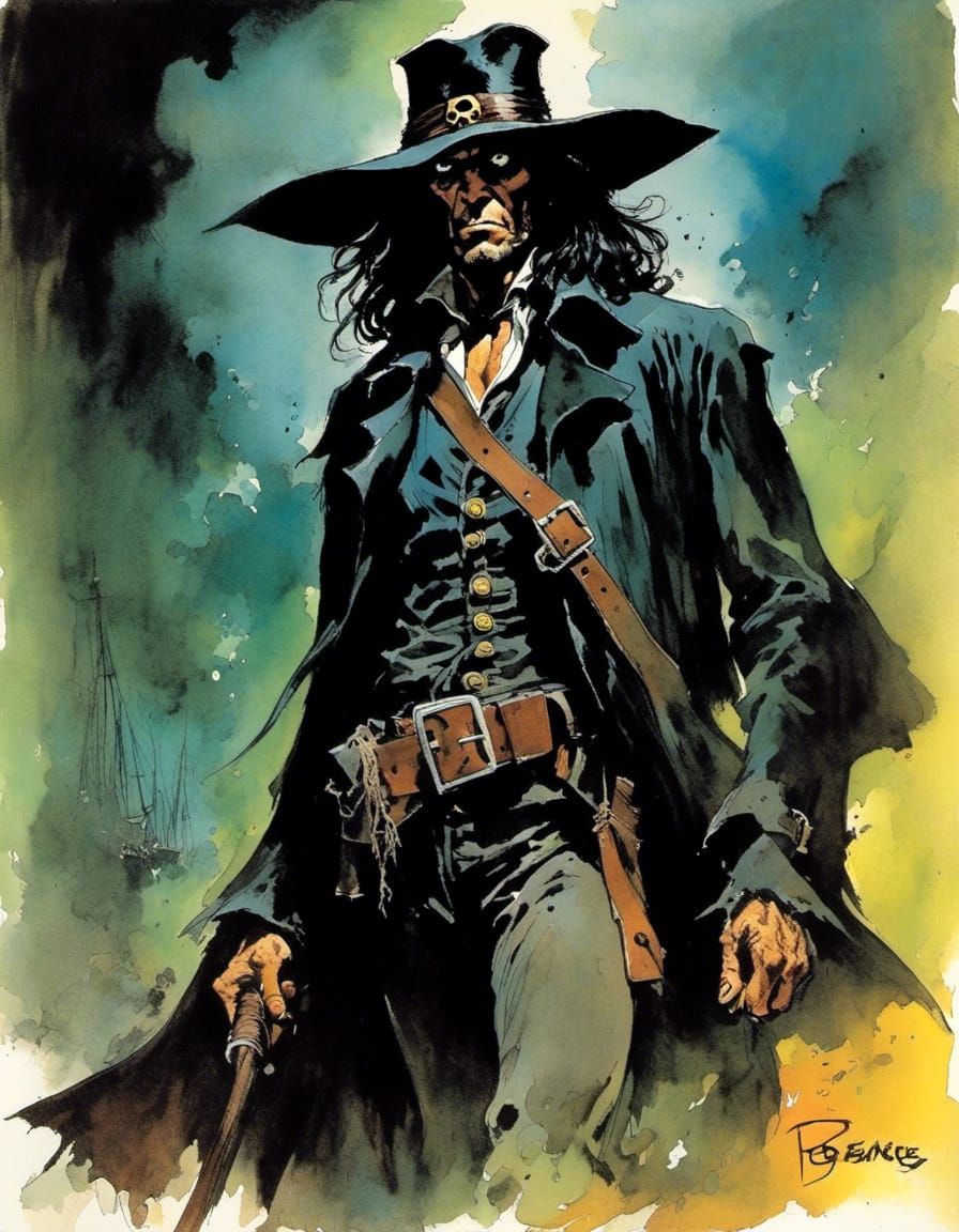 Solomon Kane: Puritan Demon Hunter in Comic Style