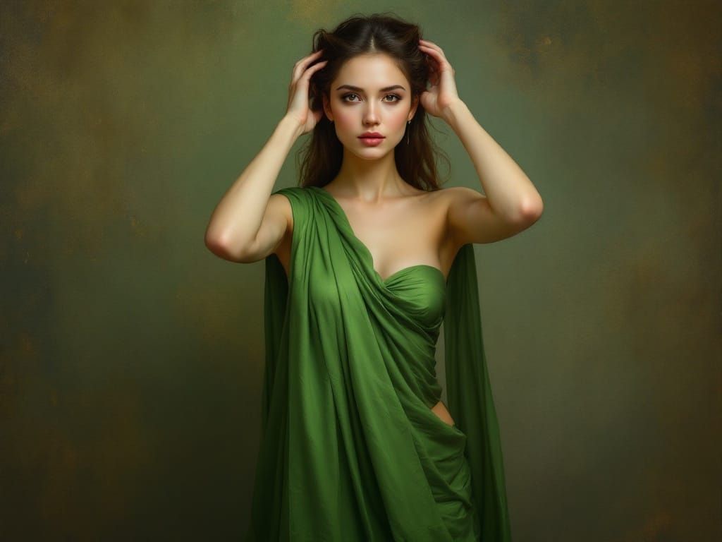 Idealized Beauty in Soft Focus