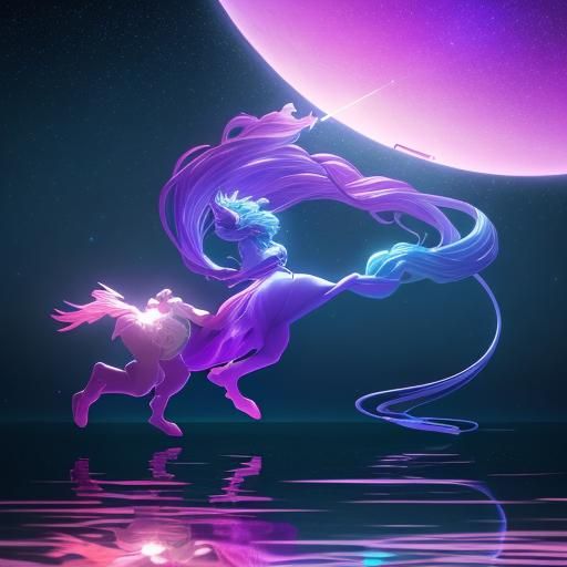 Vibrant 3D Anime Animals Dancing at Festival