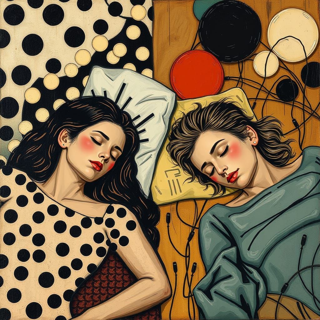 Dreams in Comic Book Art and Organic Styles