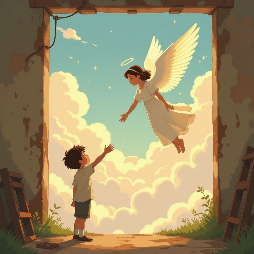 Angel's Hand Reaches Across the Ordinary World