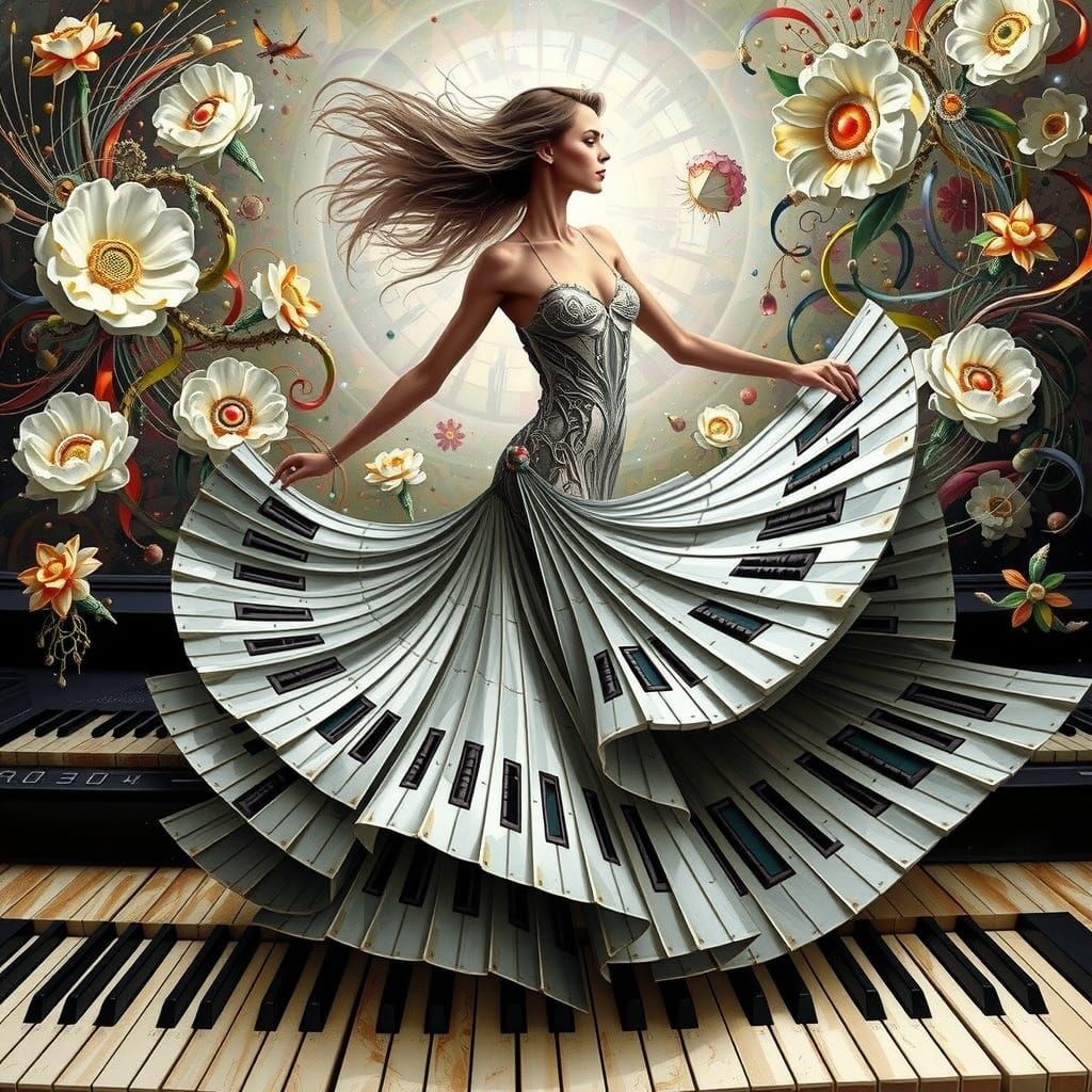 Futuristic Surreal Digital Art in 8K Resolution