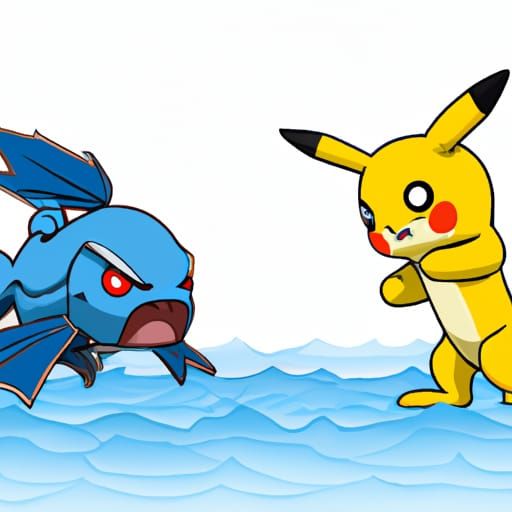 Pikachu VS Gyarados