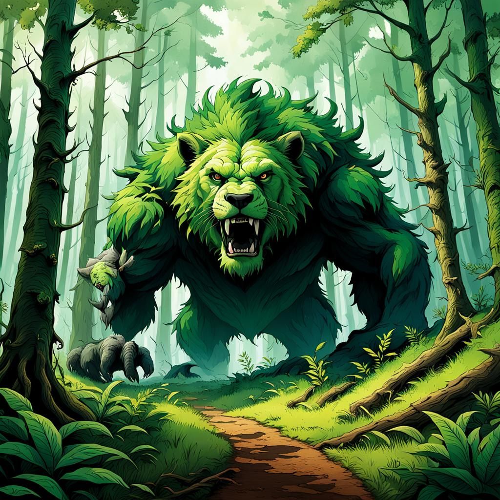 Nature's Fury: Protector of the Forest