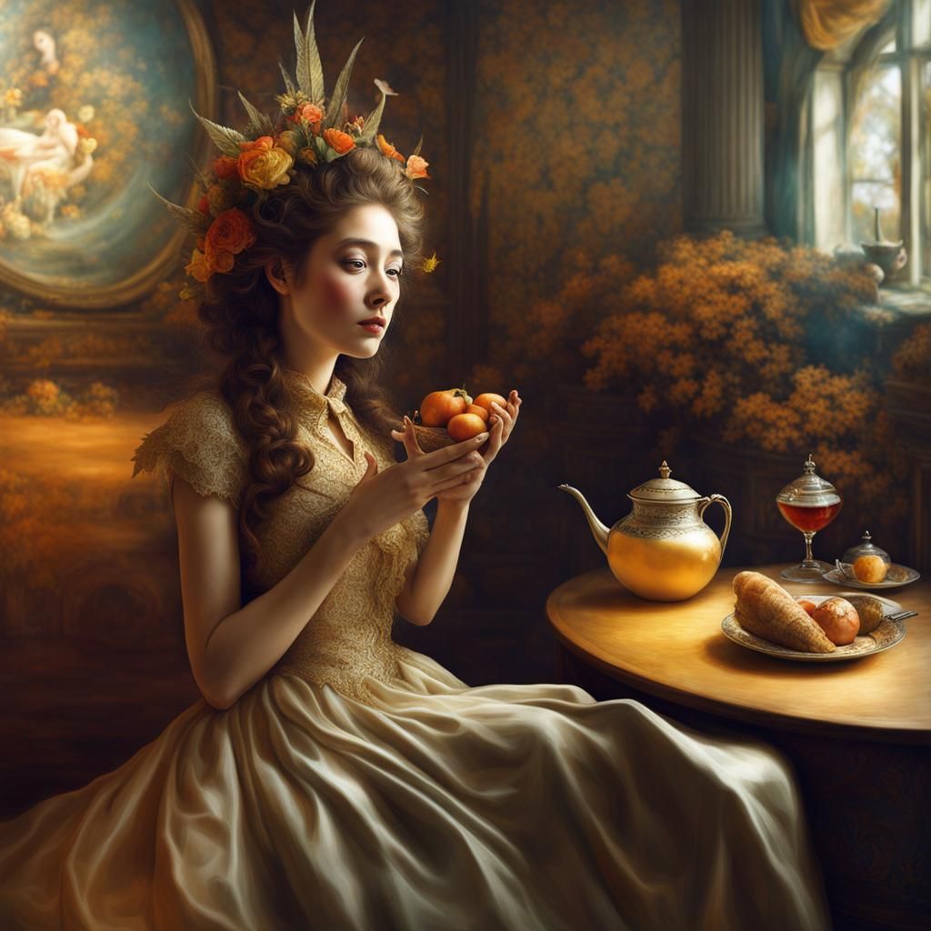 Magical Celebration in a Photorealistic Surreal Style