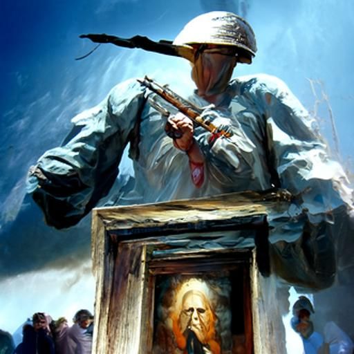 Visualizing True Freedom: An Oil Painting