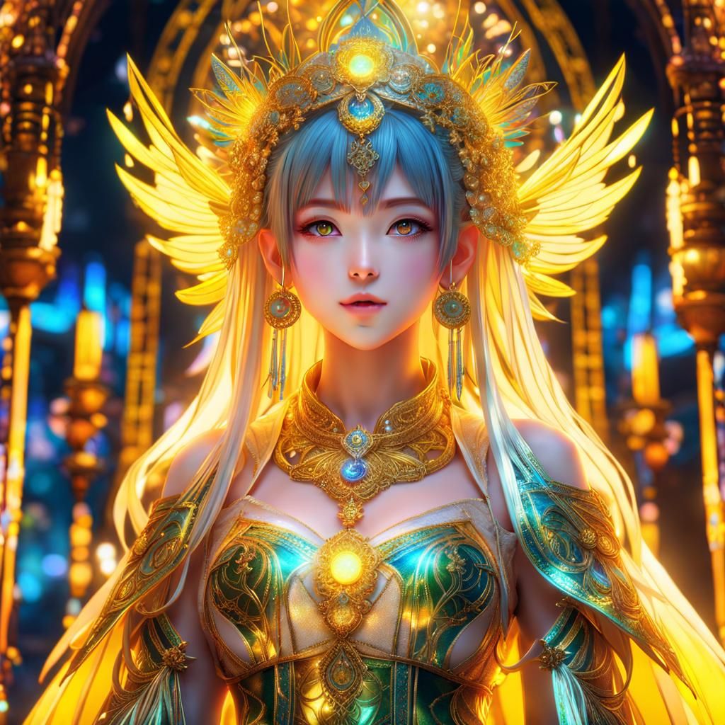 gorgeous anime queen