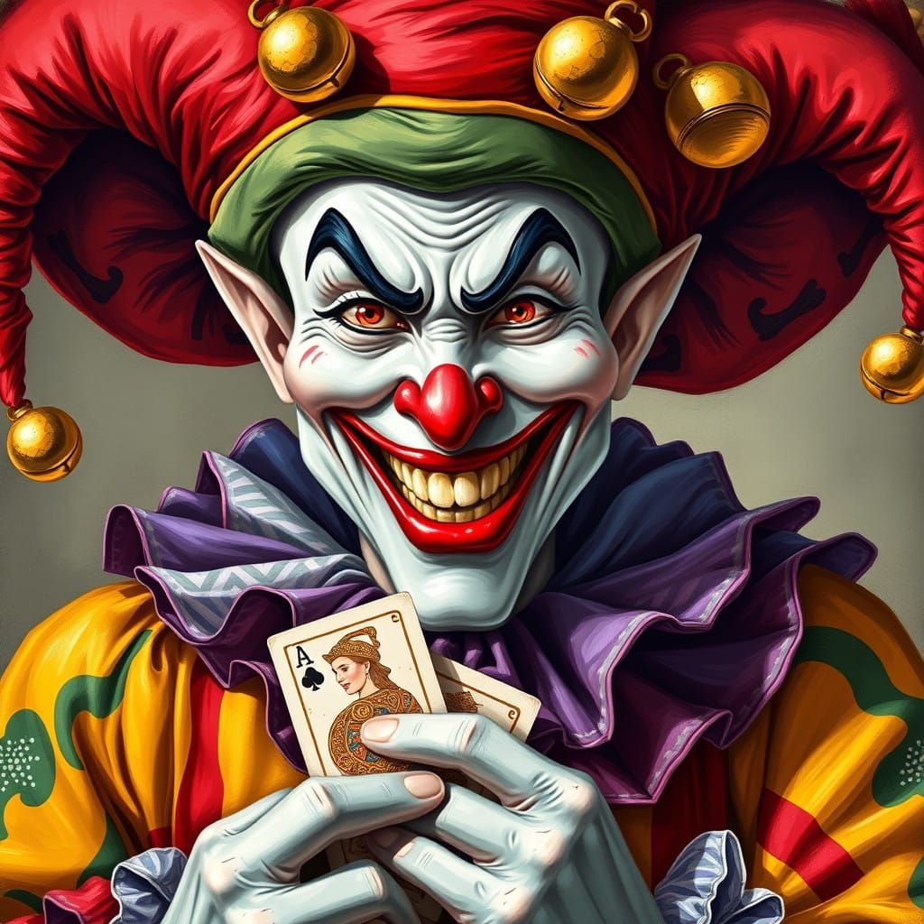 Naughty jester